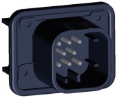 TE Connectivity 776280-1 автомобільний роз'єм, Plug, 3 Row, 8 Way, PCB