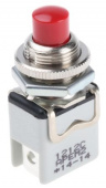 Apem 1212C6 кнопка, Ø 12 mm, momentary, NC, 2 A 250 VAC/24 VDC, red color