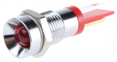 Apem Q8R8СXXR02E світлодіодний індикатор, Ø8mm, 2VDC, Red, IP67