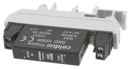 Celduc XKD11306D реле интерфейсное, 3A, 2-60VDC
