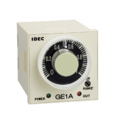 Idec GE1A-C10HA110 реле часу, 110-120V AC, 0.1s - 10h, ON Delay, Delayed DPDT