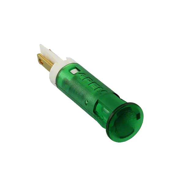 Apem QS81XXG12 світлодіодний індикатор, Ø8 mm, 12 VDC, Green