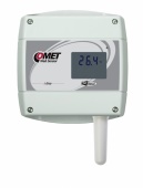Comet T0610 датчик температури з Ethernet інтерфейсом, -30 to +80 °C, LCD, PoE