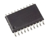 Analog Devices MX7528KCWP+ цифро-аналоговий перетворювач, Precision, 8 bit, Parallel, 5V to 15V, WSOIC, 20 Pins