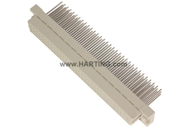 Harting 09 03 296 6821 роз'єм, DIN 41612, Type C, 96 Contacts, Receptacle, 2.54 mm, 3 Row, a+b+c