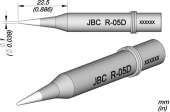 JBC 0390401 паяльне жало R-05D, conical, Ø 1 mm