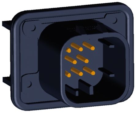 TE Connectivity 1-776280-1 автомобільний роз'єм, Plug, 3 Row, 8 Way, PCB