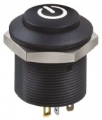 Кнопка зі світлодіодною підсвіткою Апем FPAP3C1222F2241<br>