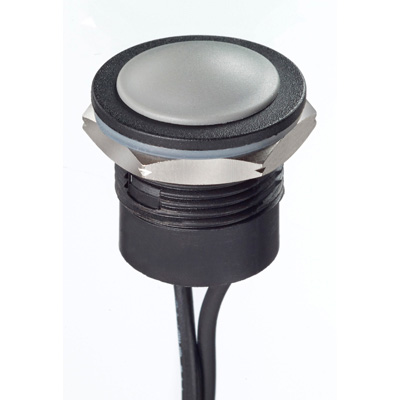 Apem IAR5F1400 кнопка, Ø 16 mm, Momentary (NC+NO), 2 A 24 VDC, IP67,  harsh environments