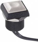 Apem IRC3F472 кнопка, Ø 16 mm, Momentary (NO), white actuator, 200 mA 48 VDC, IP67