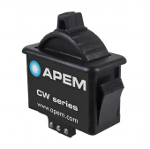 Apem CWB1BK1A02A0 джойстик, 1 axis, Hall Effect, output: 0,5 V to 4,5 V 