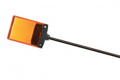 IDEC LH1D-H2HQ4C10-A сигнальний світлодіодний індикатор, Amber, 1m cable, 24V AC/DC, IP67