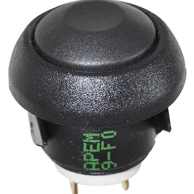 Apem IBR3SAD200 кнопка, Ø 12 mm, Momentary (NO), Snap-in, 400 mA 32 VAC - 100 mA 48 VDC, IP54