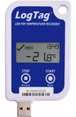 LogTag UTRID-16 реєстратор температури, -30 до +60 °C, USB, LCD, Multi-Use, WHO PQS, IP64