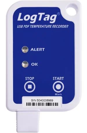 LogTag UTRIX-16 реєстратор температури, -30 до +70 °C, Multi-Use, PDF, IP64