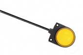 IDEC LH1D-D2HQ4C10-Y сигнальний світлодіодний індикатор, Yellow, 1m cable, 24V AC/DC, IP67