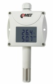 Comet T0210 вимірювач температури та вологості, -30 to +125 °C, 0 to 100% RH, 0-10V, LCD