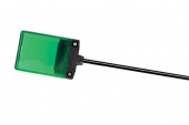 IDEC LH1D-H2HQ4C50-G сигнальний світлодіодний індикатор, Green, 5m cable, 24V AC/DC, IP67