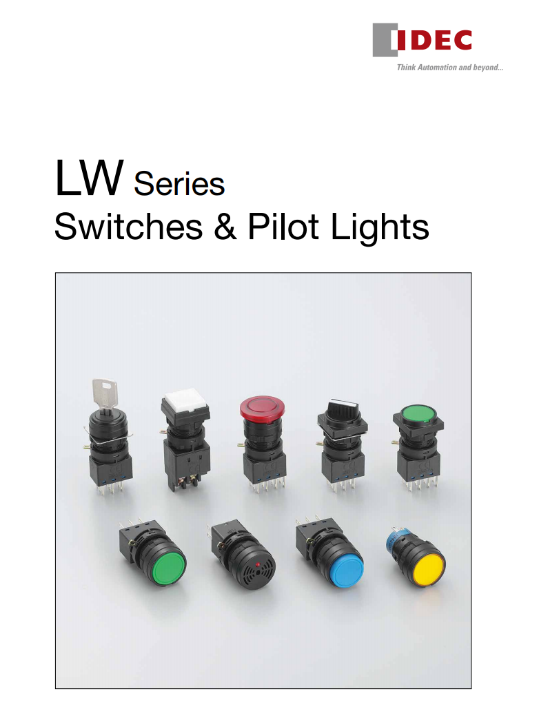 Технічна документація IDEC LW Series