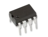 Microchip MCP4821-E/P цифро-аналоговий перетворювач, 12 bit, 3 Wire, Serial, 2.7V to 5.5V, DIP, 8 Pins