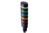 IDEC LD6A-5PQB-RYGSW світлова колона, LED, Red, Yellow, Blue, Green, White, 24V AC/DC