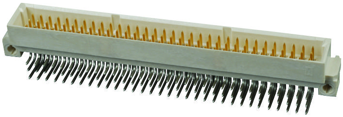 TE Connectivity 5536010-5 роз'єм, DIN 41612, Eurocard Type C, 96 Contacts, Plug, 2.54 mm, 3 Row, a+b+c