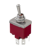 Apem CT41-021N022 тумблер, 2 poles, ON-OFF, 15 A 28 VDC/ 10 A 125/250 VAC, IP67, UL
