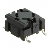 MEC 5GSH935 кнопка на друковану плату, Momentary NO, 3.5N, 50 mA 24 VDC, Surface mount, 10 x 10 mm, MIL-PRF-28855H, IP67