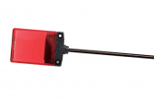 IDEC LH1D-H2HQ4C10-R сигнальний світлодіодний індикатор, Red, 1m cable, 24V AC/DC, IP67
