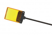 IDEC LH1D-H2HQ4C10-Y сигнальний світлодіодний індикатор, Yellow, 1m cable, 24V AC/DC, IP67