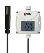 Comet T3111-2 датчик вологості та температури, 1ch, 0 to 100% RH, -30 to +105 °C, LCD,  4-20 mA, 2m cable