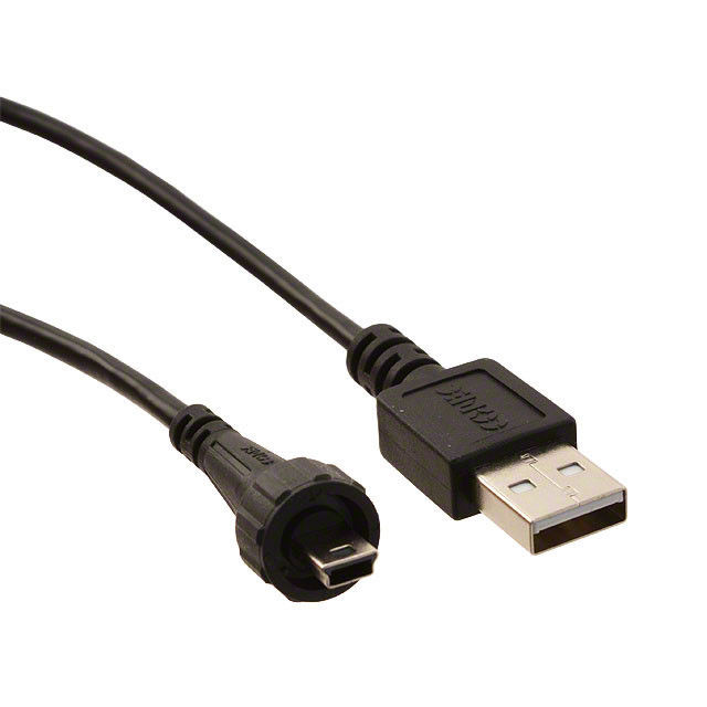 Conec 17-250031 кабельна збірка USB, IP67, Bayonet, 2m