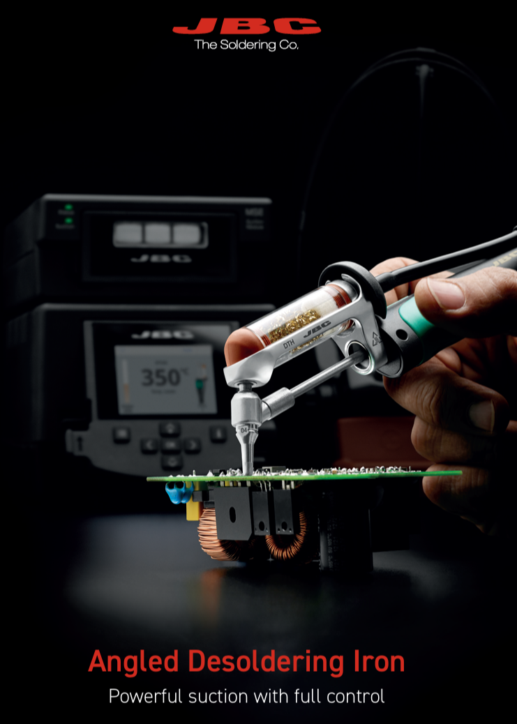 JBC Brochure angled desoldering iron