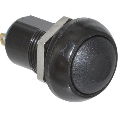 Apem IPR1SAD2 Latching Miniature Push Button Switch, IP67, Panel Mount, 1-pole, on-off