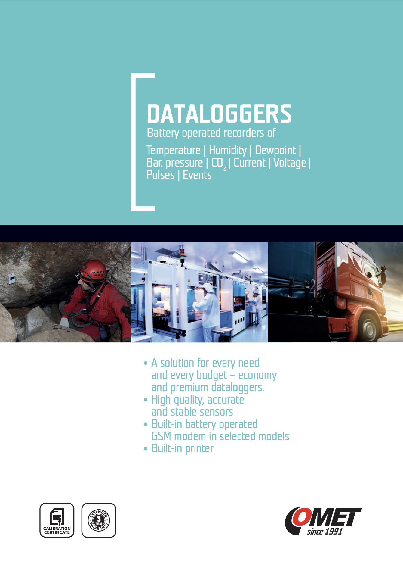 Comet Dataloggers
