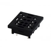 IDEC SM2S-61 клемна колодка, Double pole, PCB mount socket