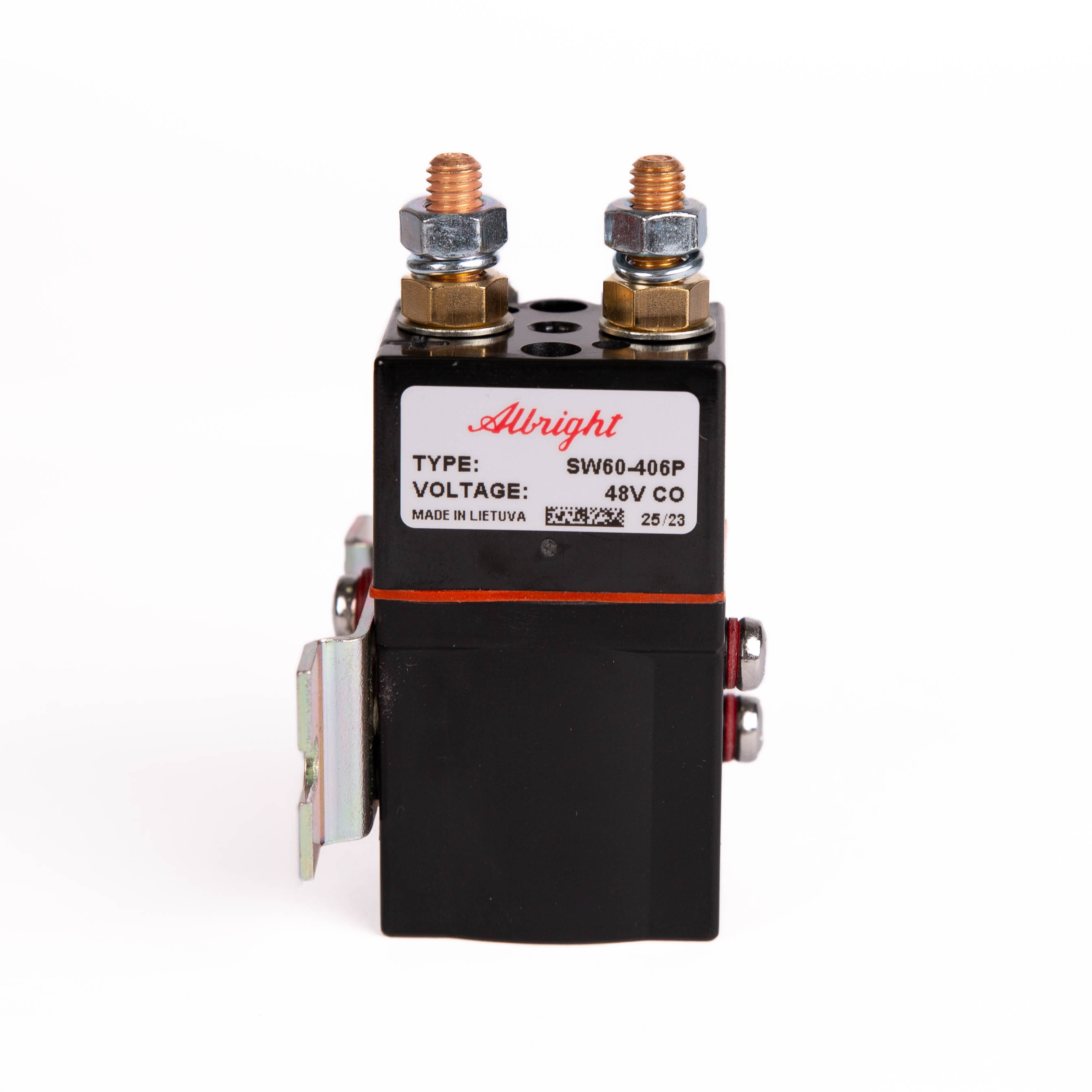 Albright SW60-406P 48V CO DC контактор постійного струму, 80A, 48VDC, NO-SP-ST, IP66