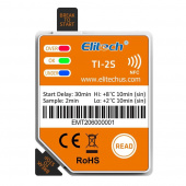 Elitech TI-2S реєстратор температури, -30 до +60 °C, Single-use, NFC, IP54 Elitech
