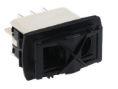 Apem KR452AKXXA клавішний перемикач, MOM-ON, 5 A 24 VDC, IP68