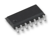 Texas Instruments LM2901AVQDRG4 компаратор, Differential, 4 Channels, 300 ns, 2V to 36V, SOIC, 14 Pins