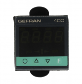 Gefran 400-DR-1-000 температурний ПІД регулятор, 2 Output Logic, Relay, 100 - 240 VAC, PT100, Type J, K, T, N, R, S, E, T, B