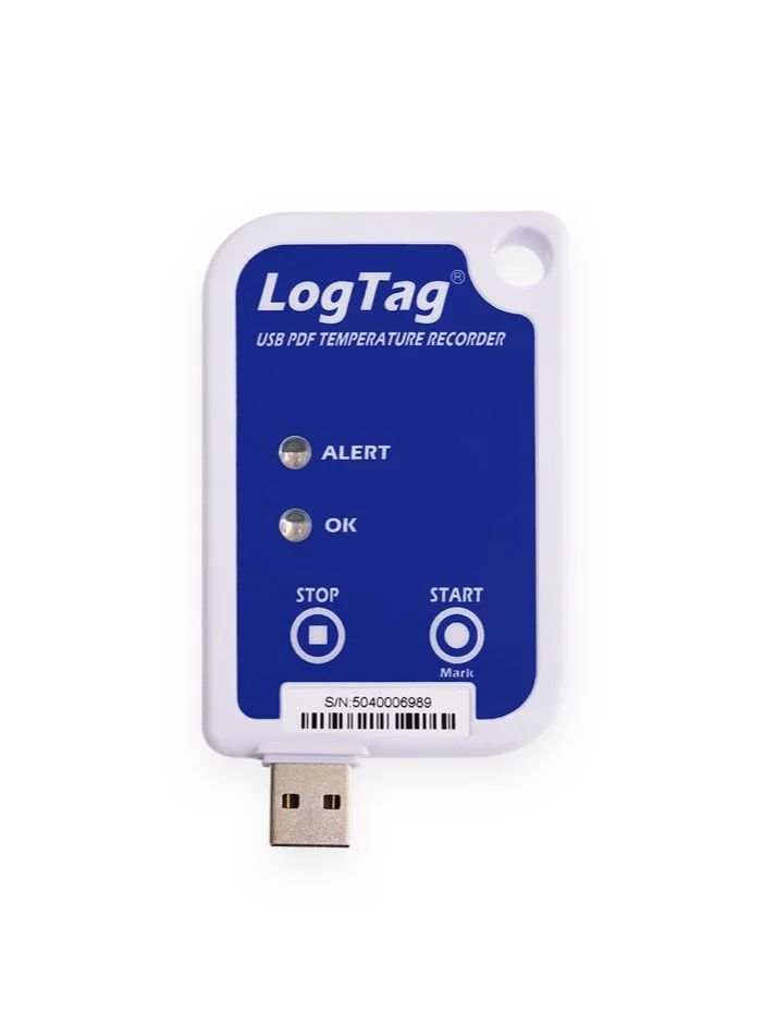LogTag UTRIX-16 реєстратор температури, -30 до +70 °C, Multi-Use, PDF, IP64