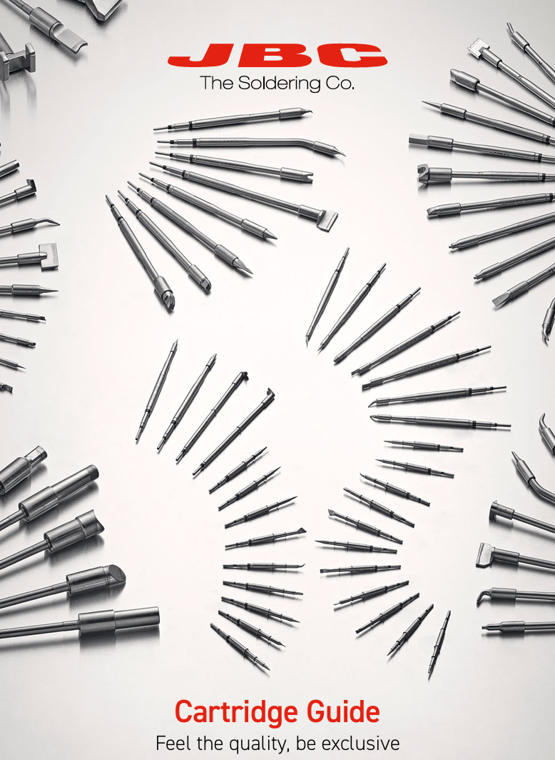 JBC Catalog cartridge guide