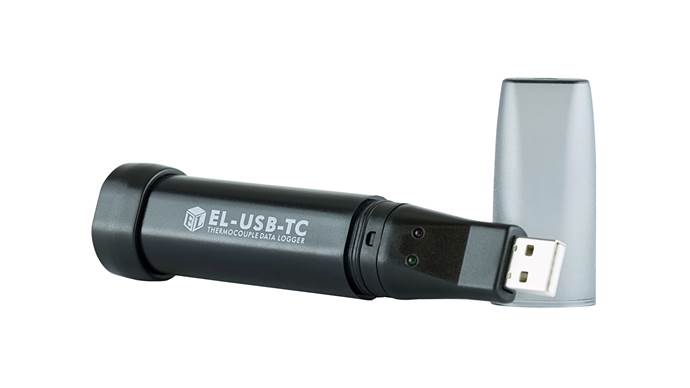 Lascar EL-USB-TC регистратор температуры с термопарой K, J, T, USB