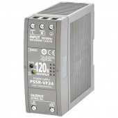 IDEC PS5R-VF24 блок живлення, 100 - 240VAC, 120W, 5.0A, 24VDC Output, DIN