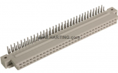 Harting 09 72 264 6801 роз'єм, DIN 41612, Type Q, 64 Contacts, Receptacle, 2.54 mm, 2 Row, a+b
