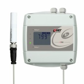 Comet H5521 регулятор рівня CO2 з Web інтерфейсом 1ch, Ethernet, 0 to 10 000 ppm, 2 relay output, LCD, 1m cable