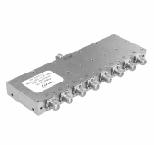 JFW 50S-2145 РЧ твердотільний перемикач, 1P8T, 50 Ohms, 20 MHz - 8400 MHz, TTL, SMA 