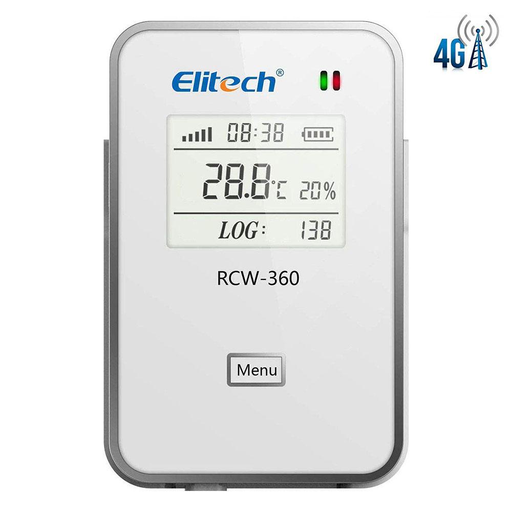 Elitech RCW-360 4G TH реєстратор температури та вологості, -20 до +70 °C, Multi-Use, 4G, LCD, IP64