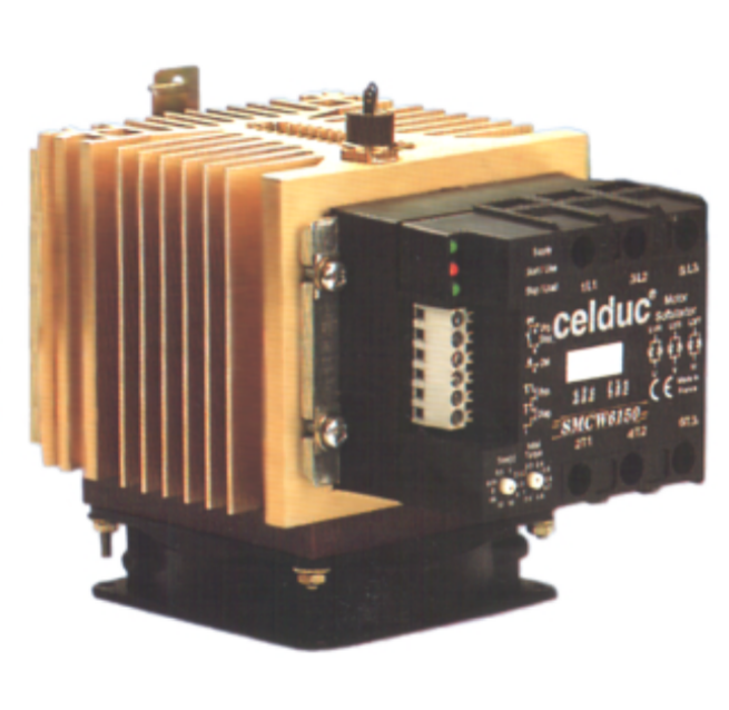 Celduc SMCW6150 трехфазное устройство плавного пуска, 3x30A, 200-480VAC, 26kW